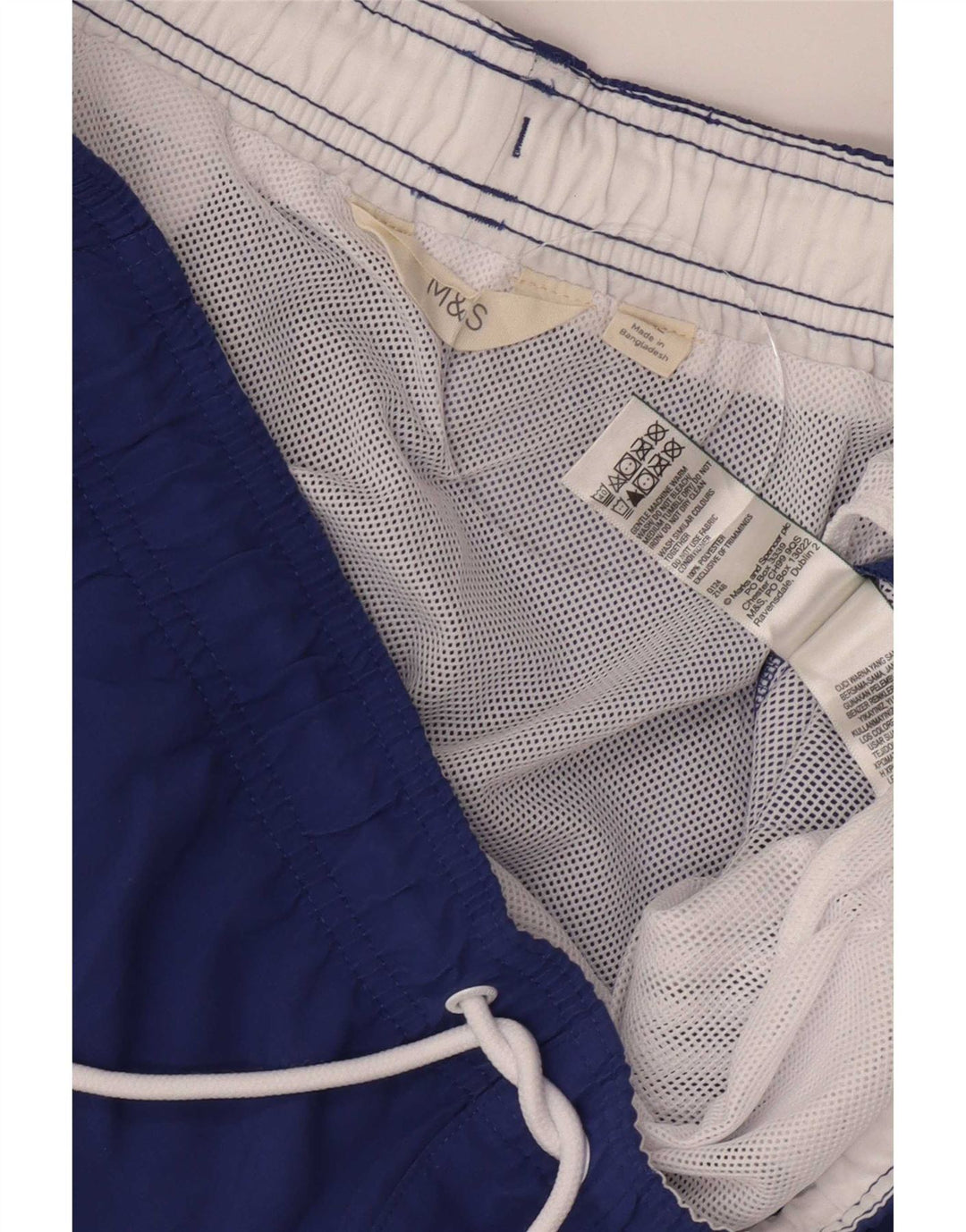 Ανδρικά σορτς κολύμβησης Marks & Spencer XL Blue Polyester