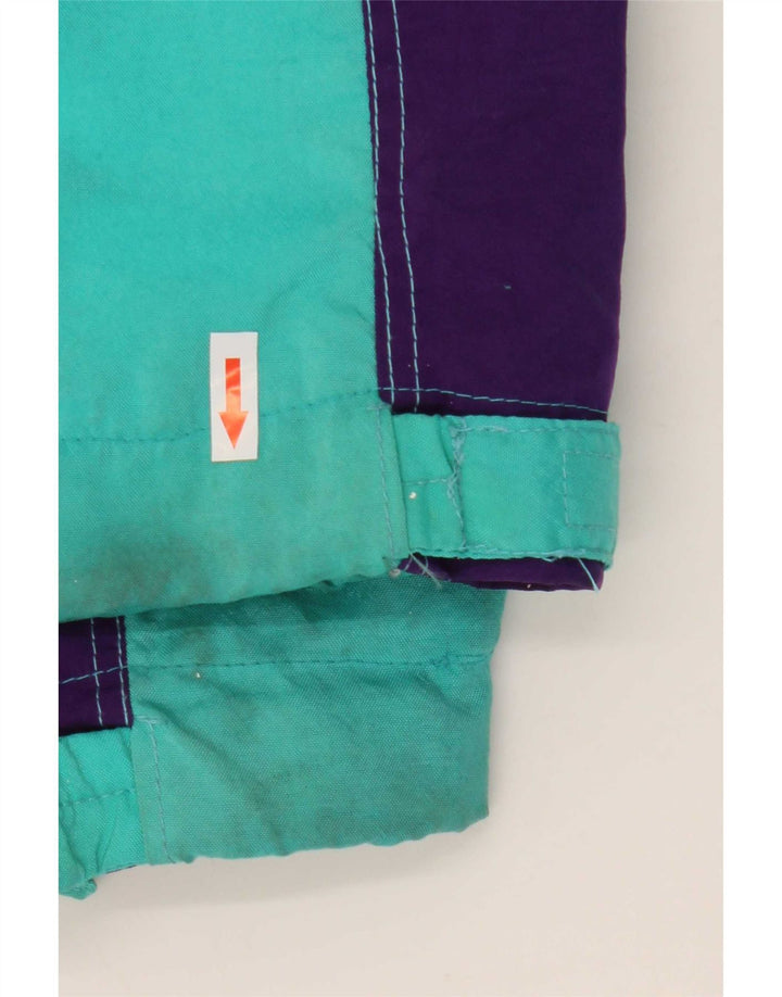 Ανδρικό μπουφάν σκι με κουκούλα Great Escapes IT 48 Medium Green Colourblock