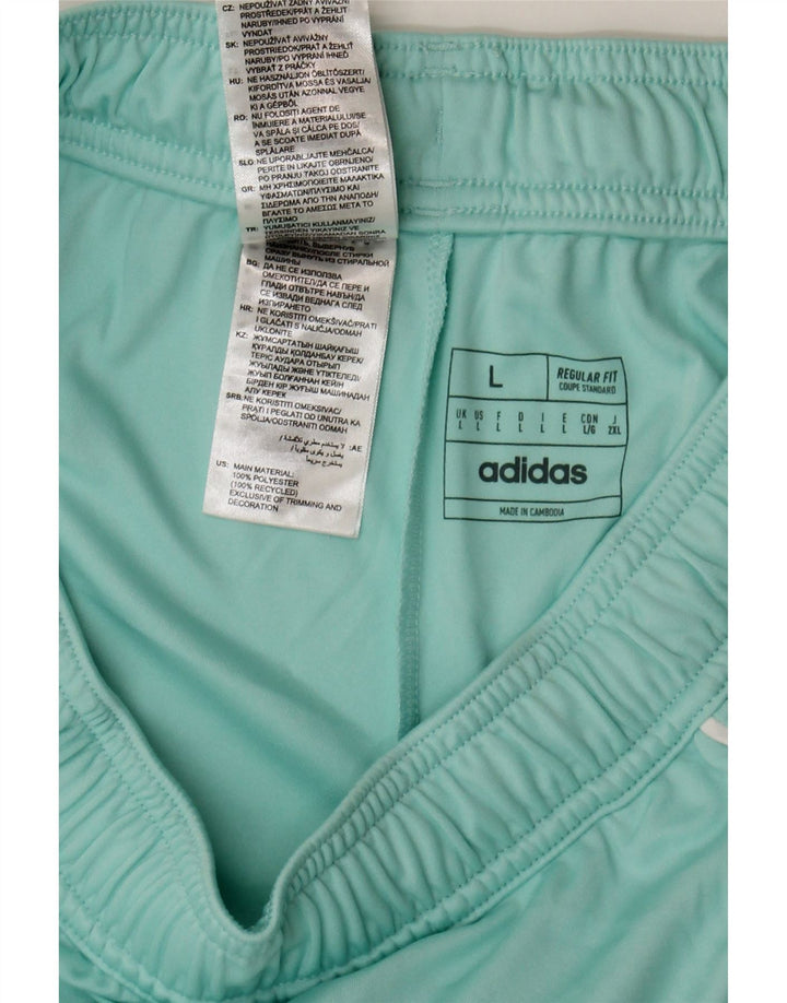 Adidas Ανδρικό Aeroready Regular Fit σορτς μεγάλο τιρκουάζ πολυεστέρα