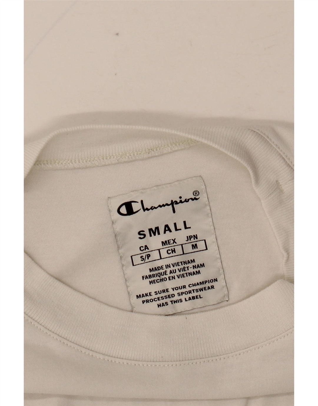 Ανδρικό T-shirt CHAMPION Top Small White