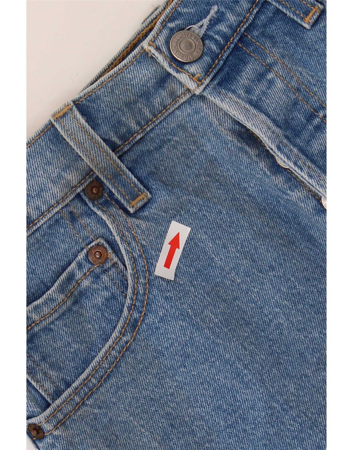 Γυναικείο τζιν σορτς Levi's W26 μικρό μπλε βαμβακερό