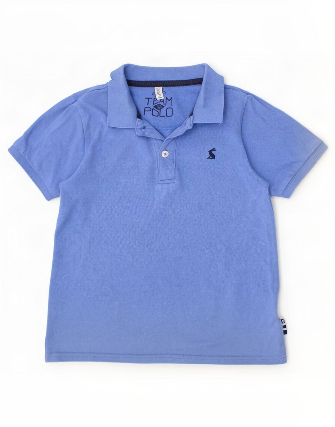 Joules Boys Polo πουκάμισο 7-8 ετών Μπλε βαμβακερό