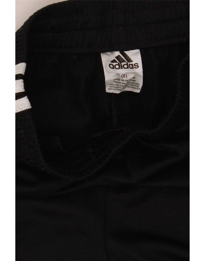 Παντελόνι αθλητικής φόρμας Adidas Boys 7-8 ετών Μαύρο Πολυεστέρα