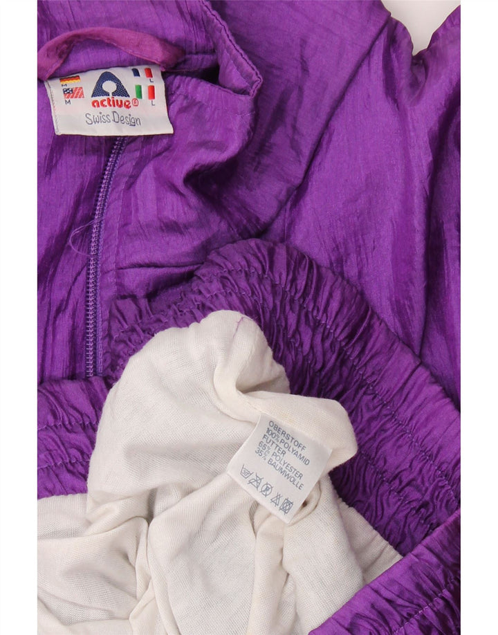 Ανδρική φόρμα Active Loose Fit Full Medium Purple Colourblock Polyamide