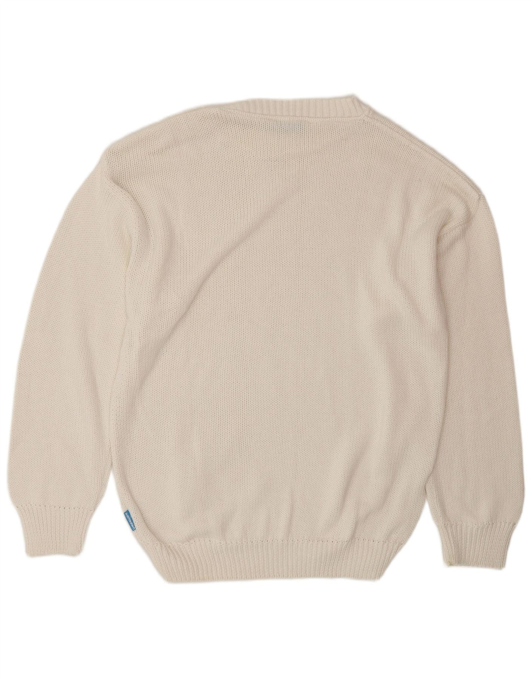 Ανδρικό πουλόβερ Carrera Crew Neck Jumper XL Λευκό βαμβακερό
