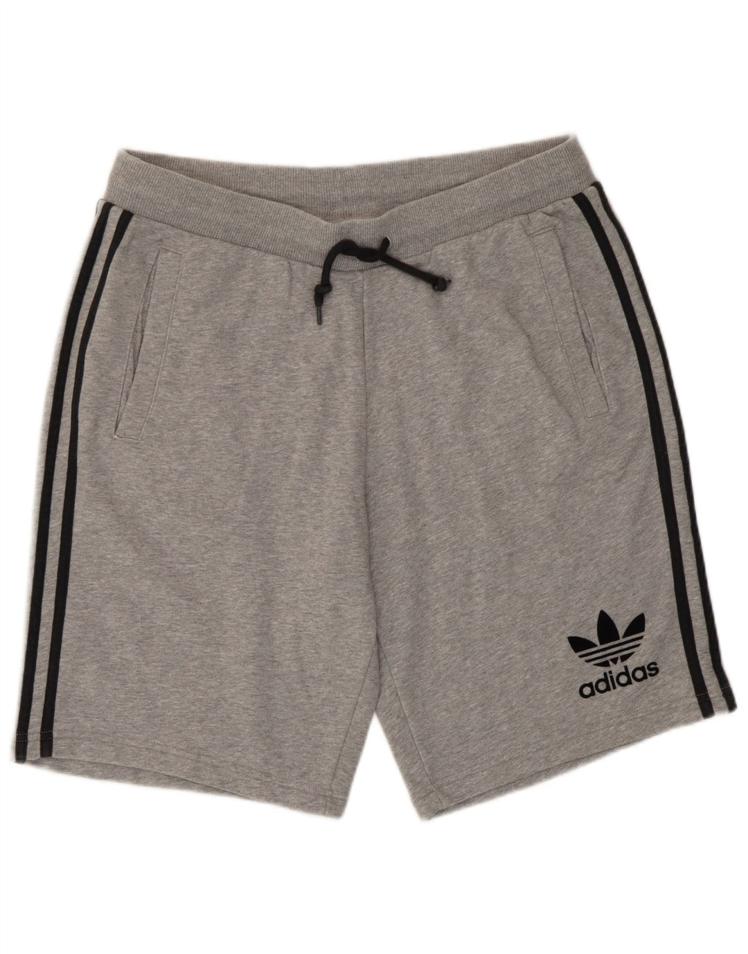 Ανδρικό αθλητικό σορτς Adidas με μεγάλο γκρι φλύκταινο
