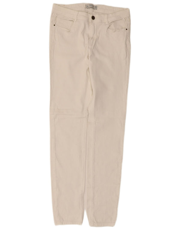 Zara Γυναικείο Trafaluc Slim Jeans EU 40 Medium W30 L30 White