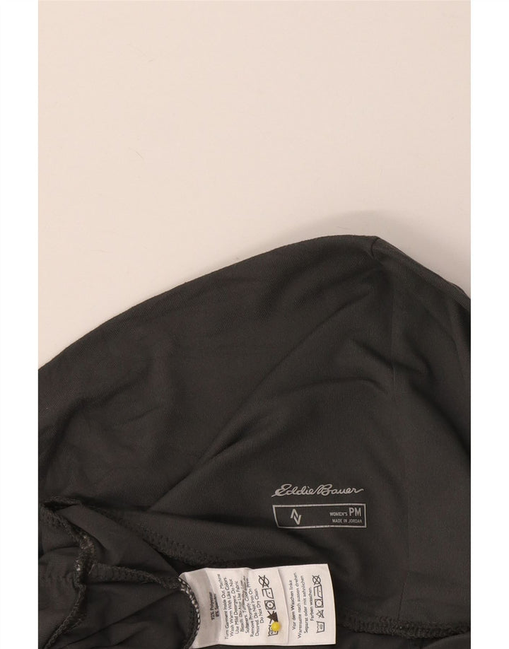 Eddie Bauer Γυναικεία Petite φόρμα παντελόνια UK 14 Medium Grey Polyester