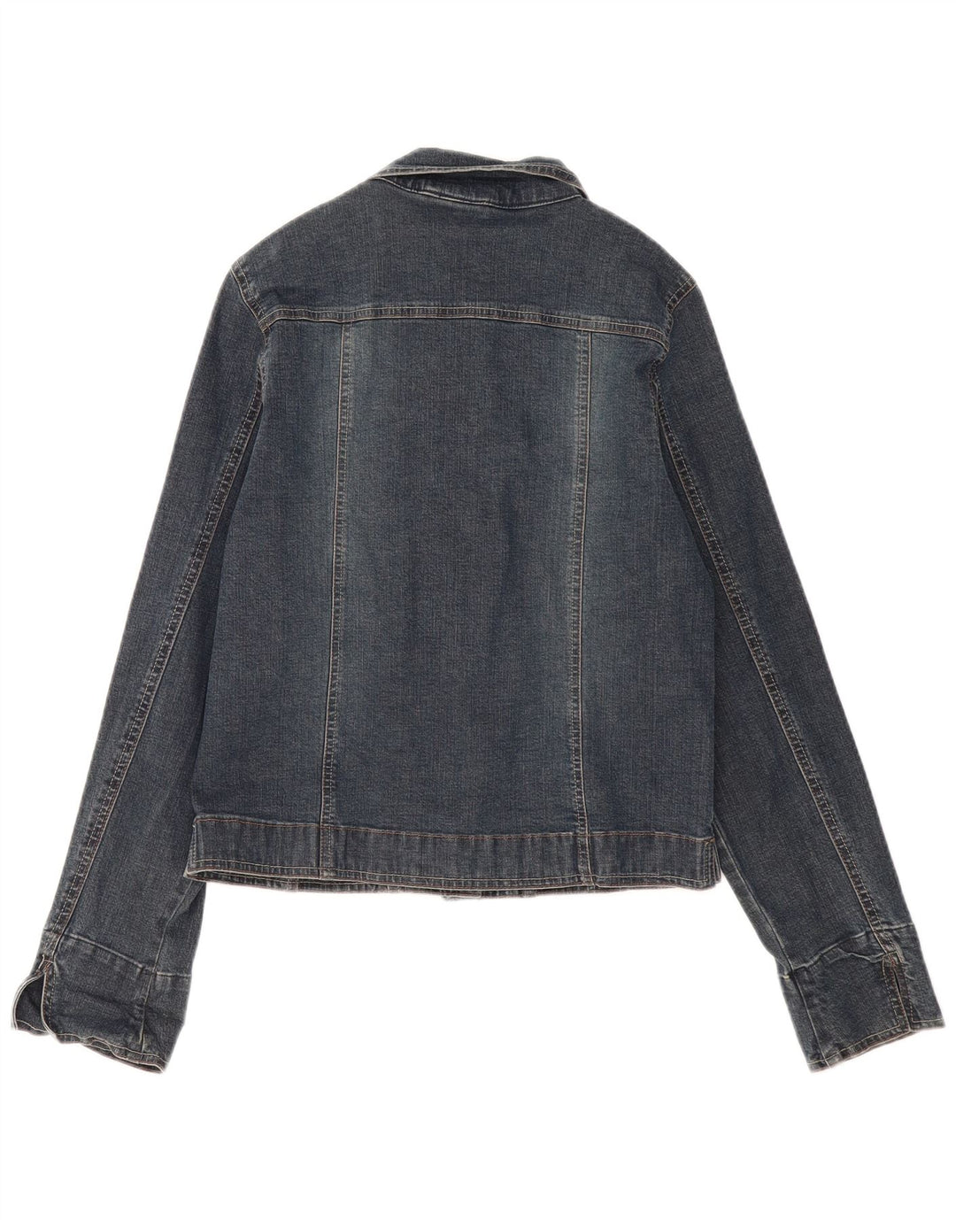 SASHA Γυναικείο Τζιν Μπουφάν UK 12 Medium Navy Blue