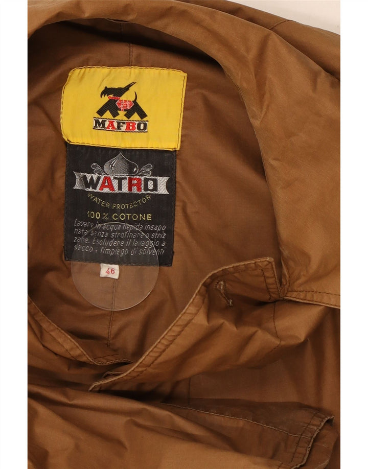 Ανδρική καμπαρντίνα Mafbo IT 46 Small Brown Βαμβακερό