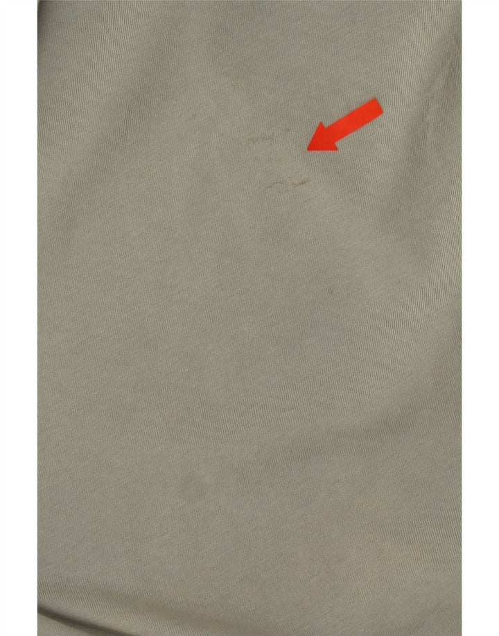 CALVIN KLEIN Ανδρικό T-Shirt Top Μικρό Γκρι βαμβακερό