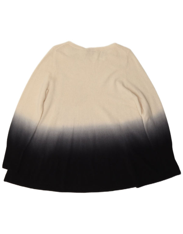 Γυναικείο Cocoa Boat Neck Jumper UK 12 Medium Beige Colourblock