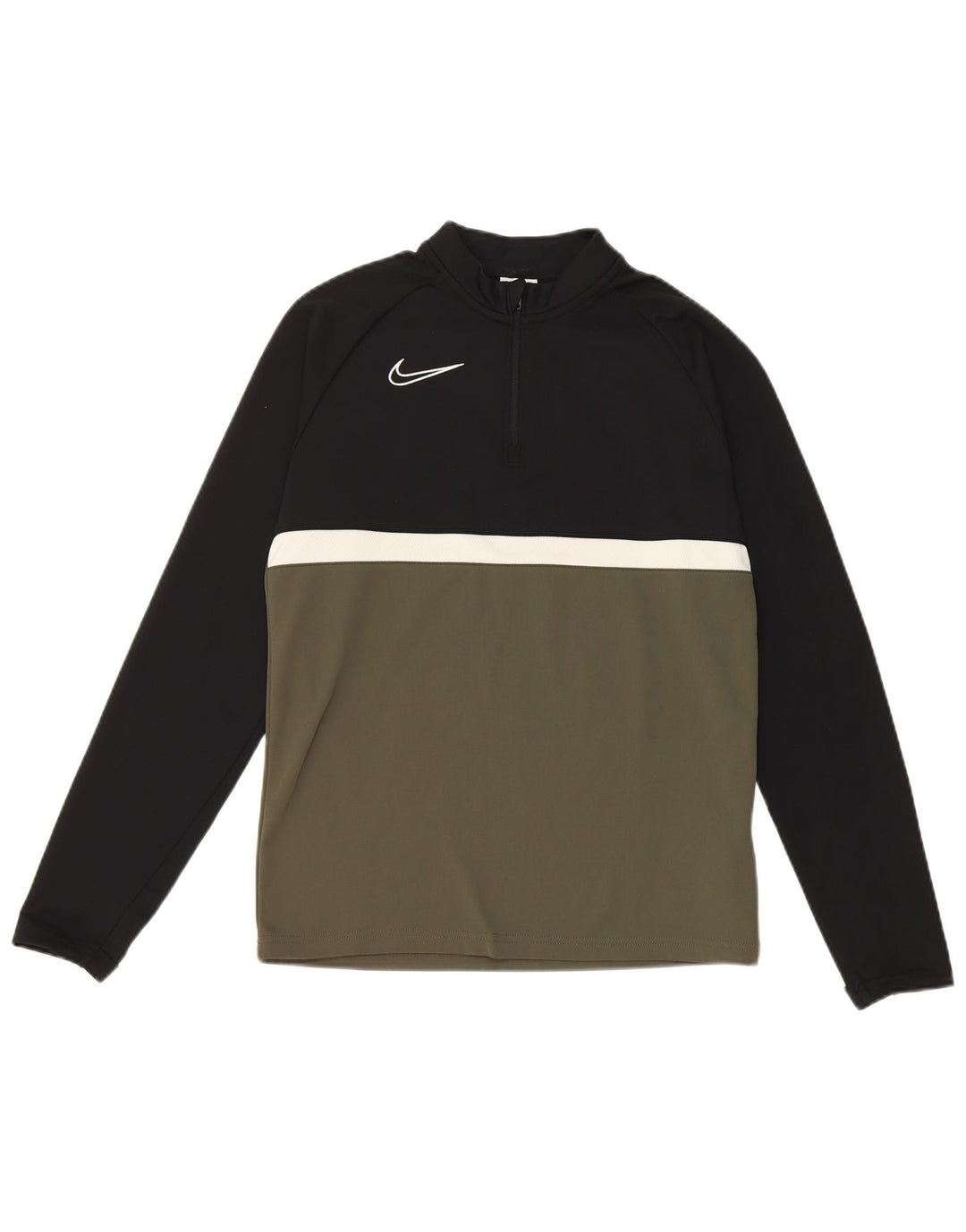 Nike Boys Dri Fit πουλόβερ αθλητική φόρμα 12-13 ετών Large Green