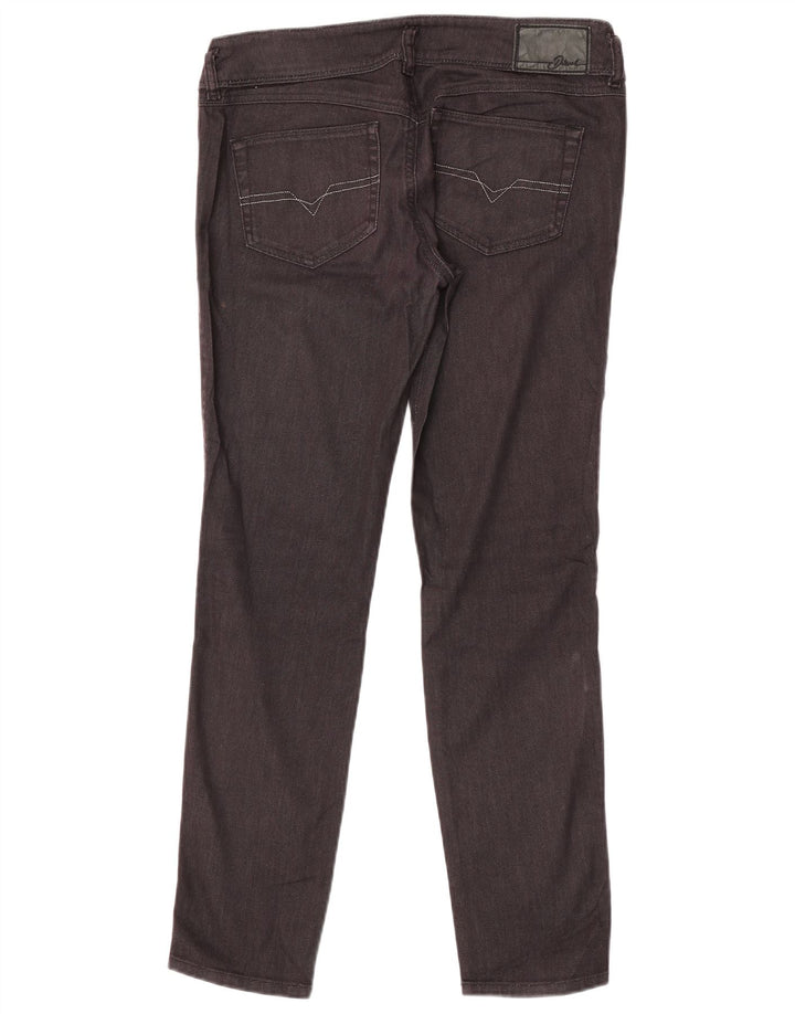 Diesel Γυναικείο Husky Slim Jeans W30 L30 Μαύρο βαμβακερό