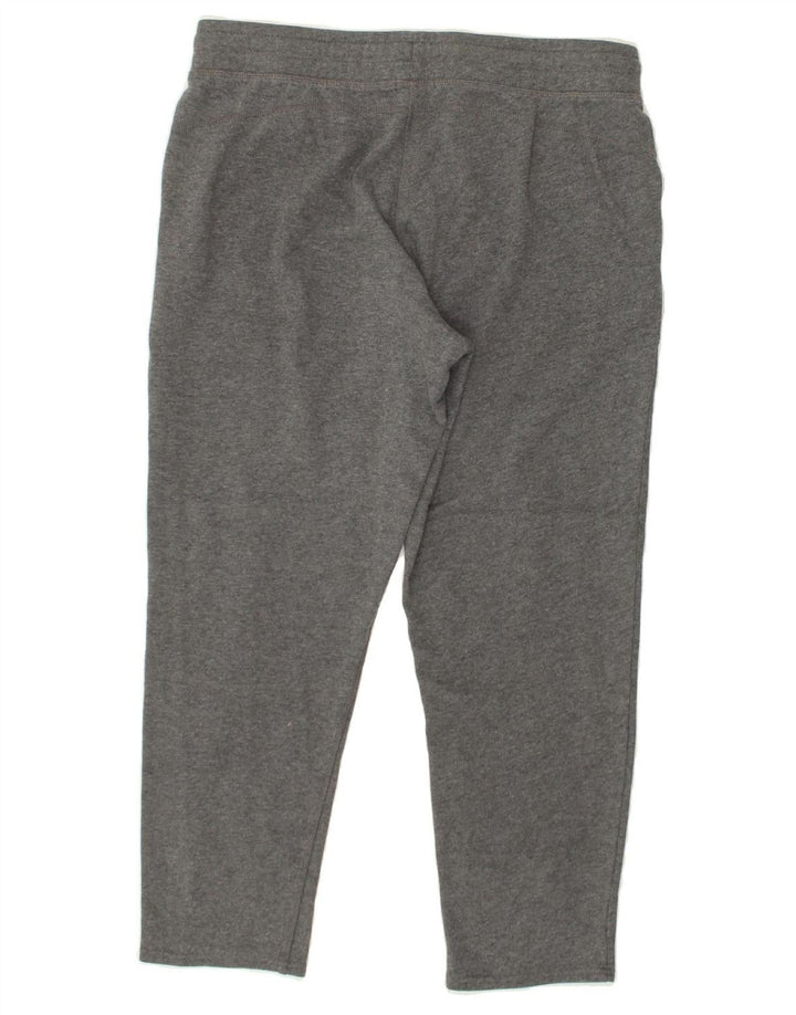 CHAMPION Womens Tracksuit Trousers UK 16 Large Grey Cotton | Vintage Champion | Thrift | Second-Hand Champion | Used Clothing | Messina Hembry 