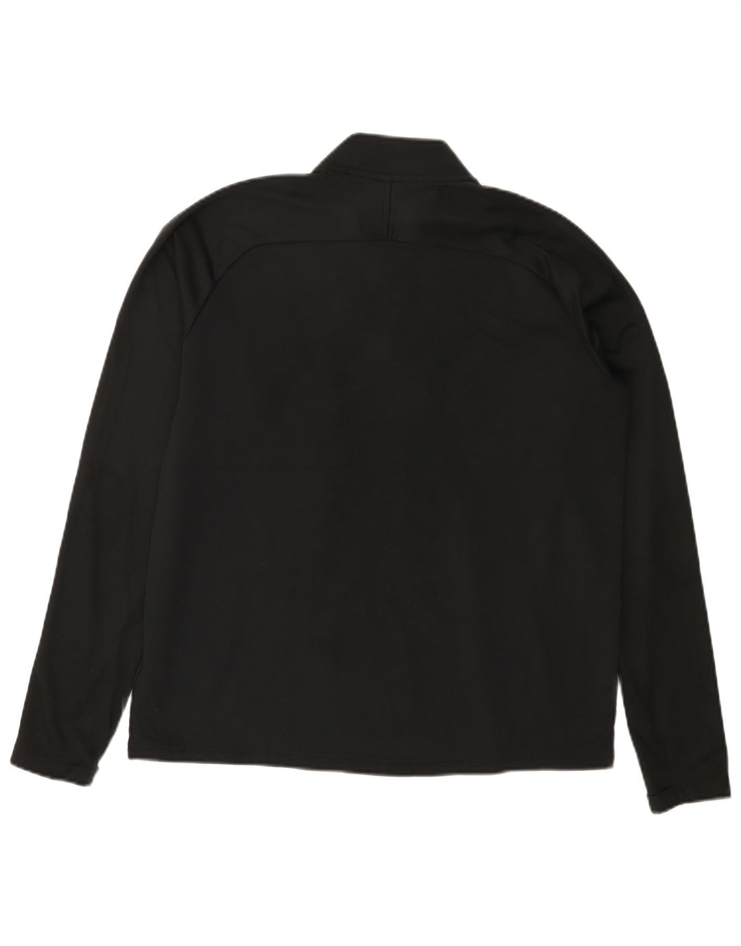 Ανδρική φόρμα πουλόβερ με φερμουάρ Dri Fit NIKE Top Large Black Colourblock