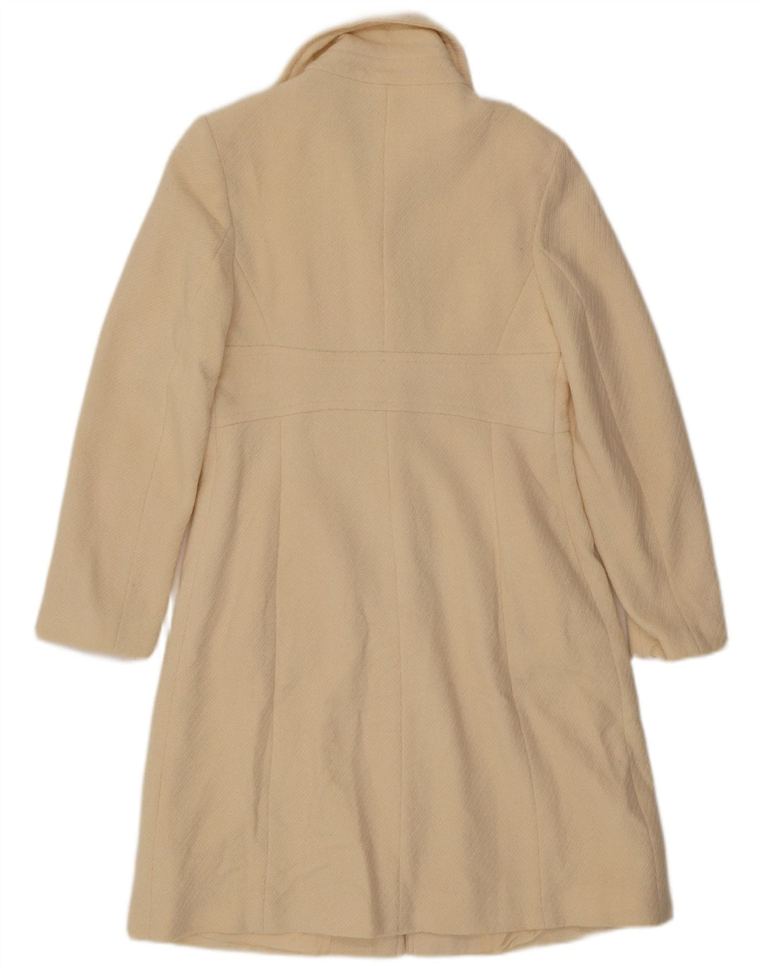 Γυναικείο παλτό Oasis UK 10 Small Off White Wool