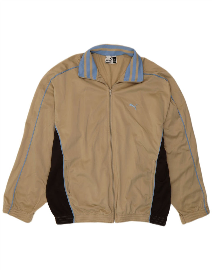 Ανδρική φόρμα Puma Top Jacket XL Beige Colourblock Polyester