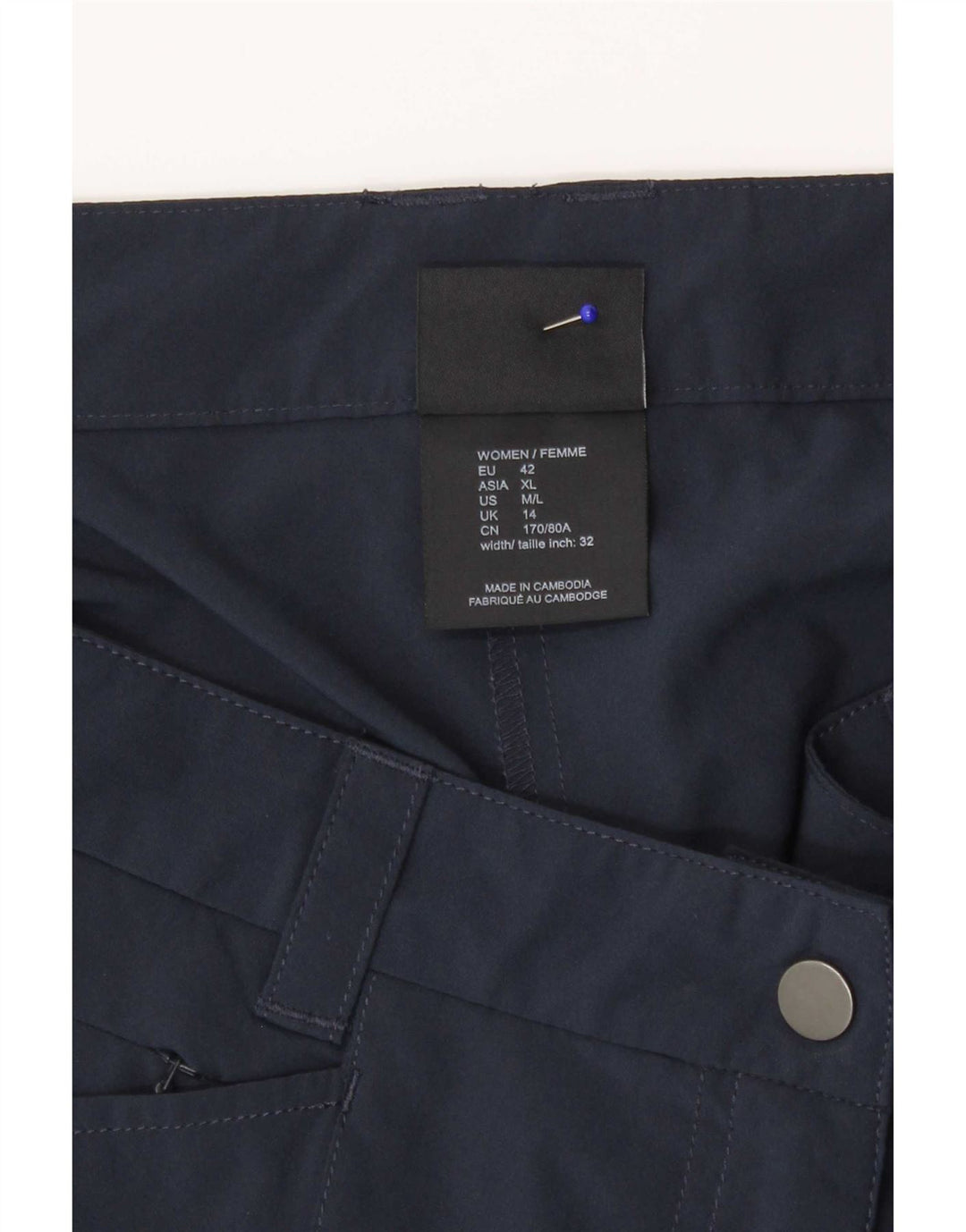 Jack Wolfskin Γυναικείο Skort UK 14 Medium Navy Blue