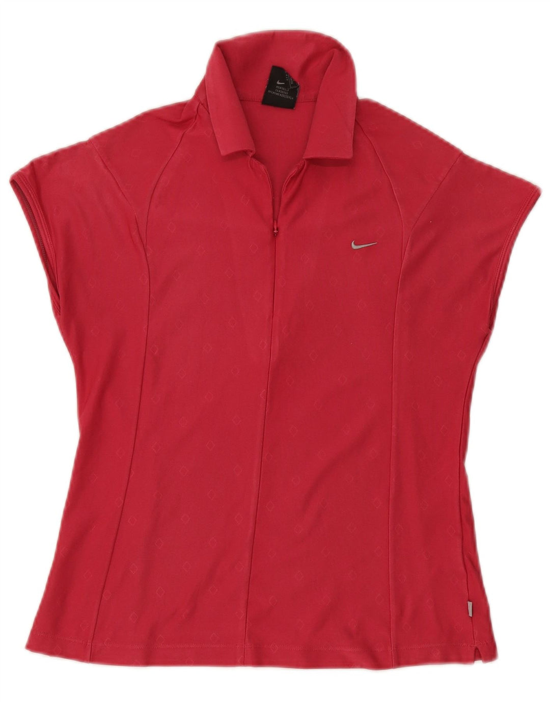 Γυναικείο μπλουζάκι πόλο Nike UK 10/12 μεσαίο ροζ γεωμετρικό