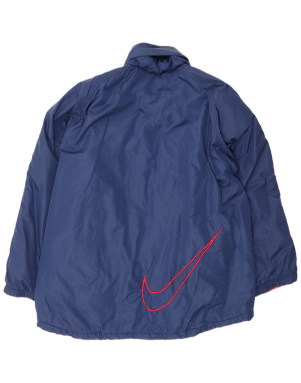 Ανδρικό μπουφάν Nike Windbreaker UK 42 XL Navy Blue Nylon