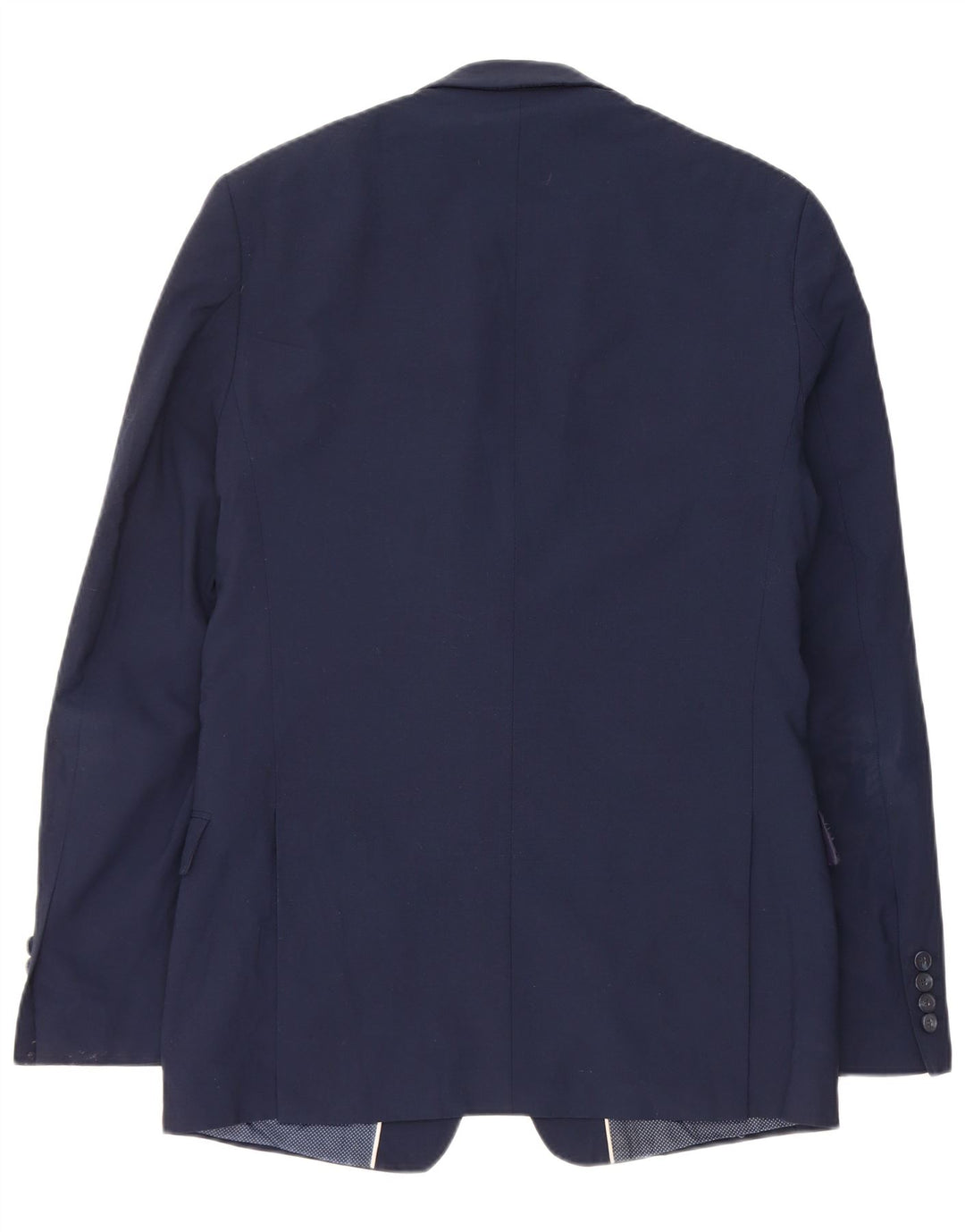 Marks & Spencer Ανδρικό μπλέιζερ με 2 κουμπιά μπουφάν UK 38 Medium Navy Blue Wool