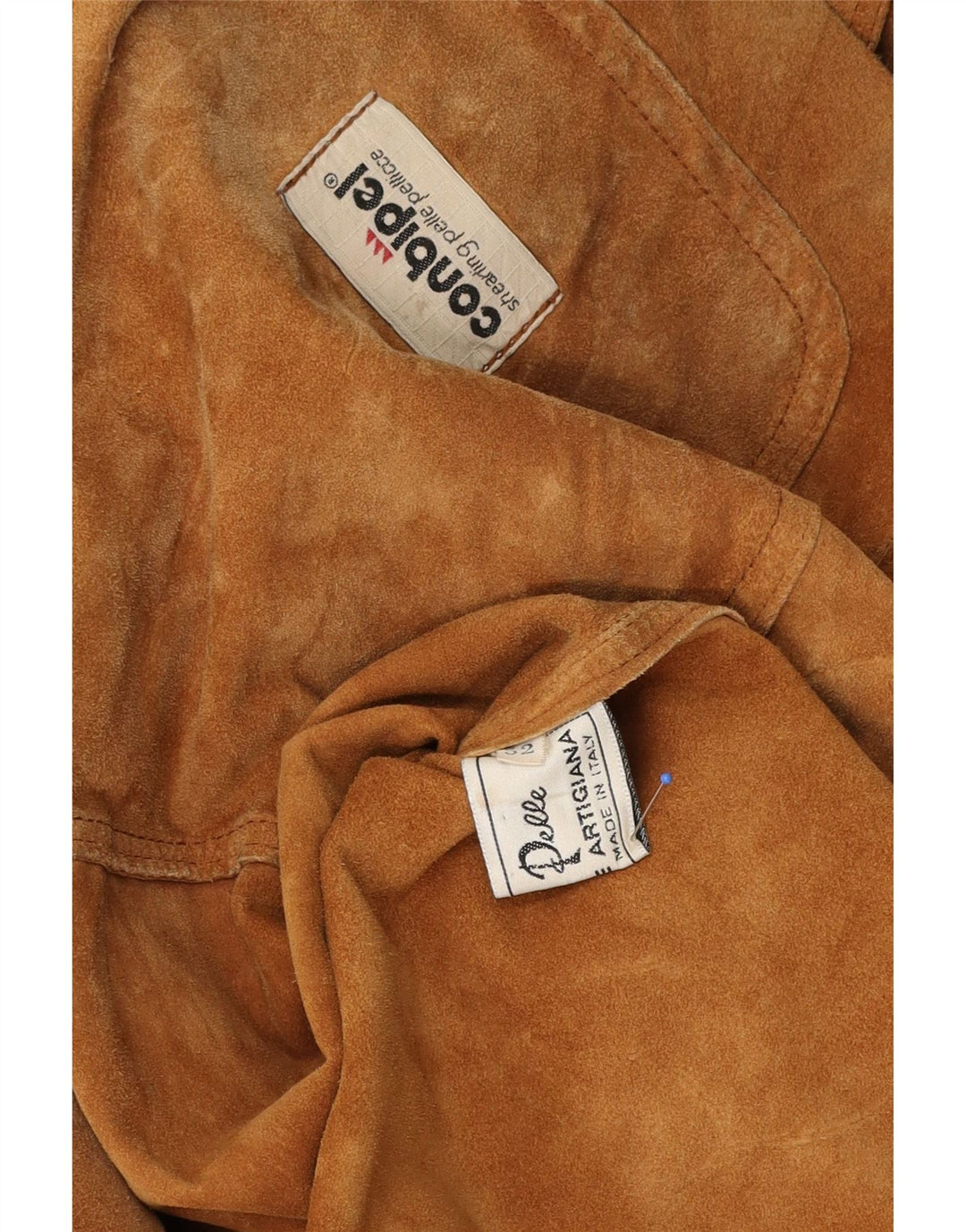 Ανδρικό Suede Jacket Conbipel IT 52 Large Brown Δερμάτινο