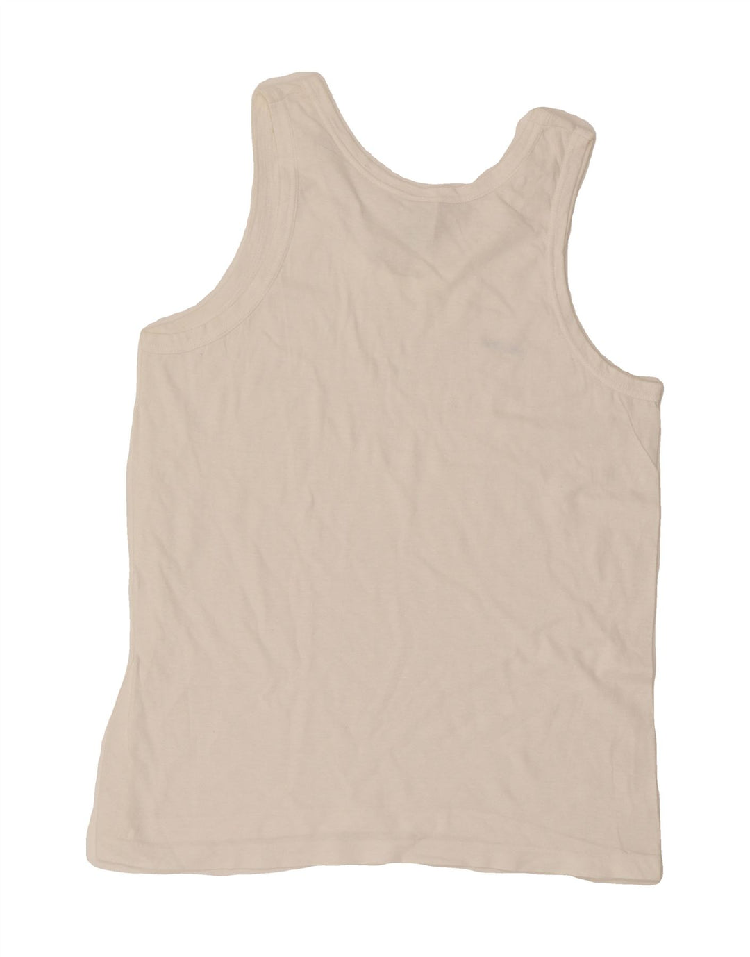 COLMAR Mens Vest Top Medium White Cotton Vintage Colmar and Second-Hand Colmar from Messina Hembry 