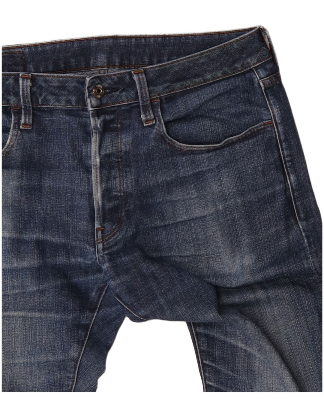 Ανδρικό Slim Jeans G-Star W32 L34 Μπλε βαμβακερό