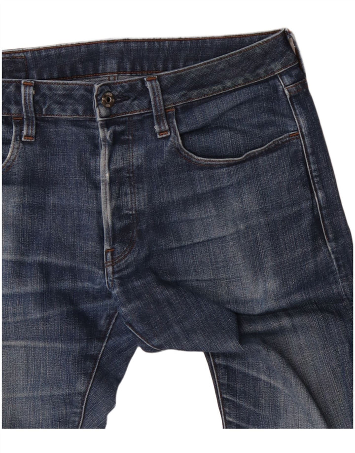 Ανδρικό Slim Jeans G-Star W32 L34 Μπλε βαμβακερό