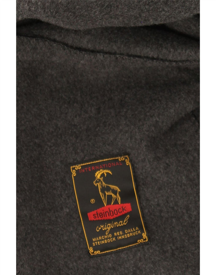 STEINBOCK Womens 3 Button Blazer Jacket UK 14 Medium Black Vintage Steinbock and Second-Hand Steinbock from Messina Hembry 