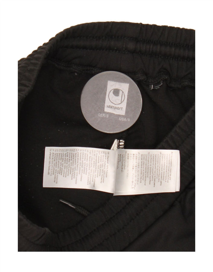Ανδρική φόρμα γυμναστικής γραφική Uhlsport Παντελόνι μικρού μαύρου πολυεστέρα