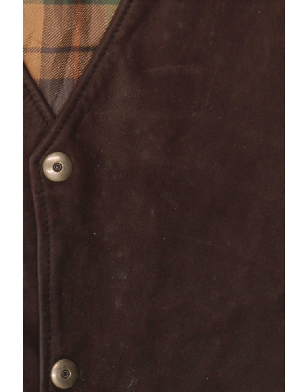 Vintage Ανδρικό Δερμάτινο Γιλέκο IT 56 2XL Καφέ