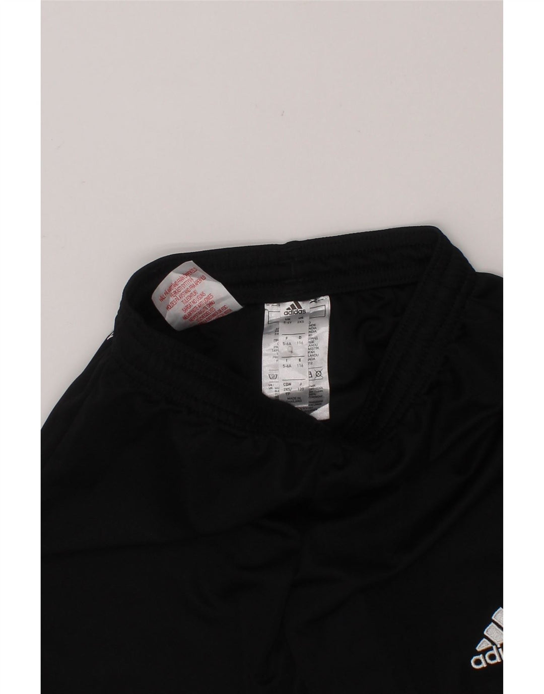 ADIDAS Boys Aeroready Sport Shorts 5-6 Years  Black Polyester Vintage Adidas and Second-Hand Adidas from Messina Hembry 