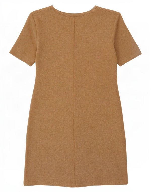 Zara Γυναικείο Φόρεμα Shift UK 10 Small Beige