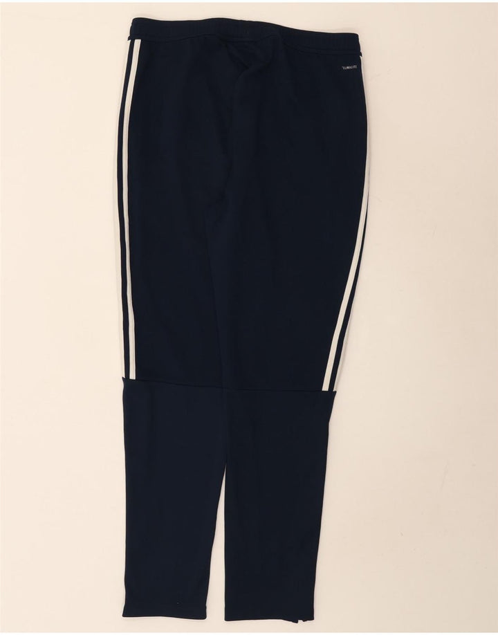 Ανδρική αθλητική φόρμα Adidas Climalite Παντελόνι Μεγάλο Navy Blue Polyester