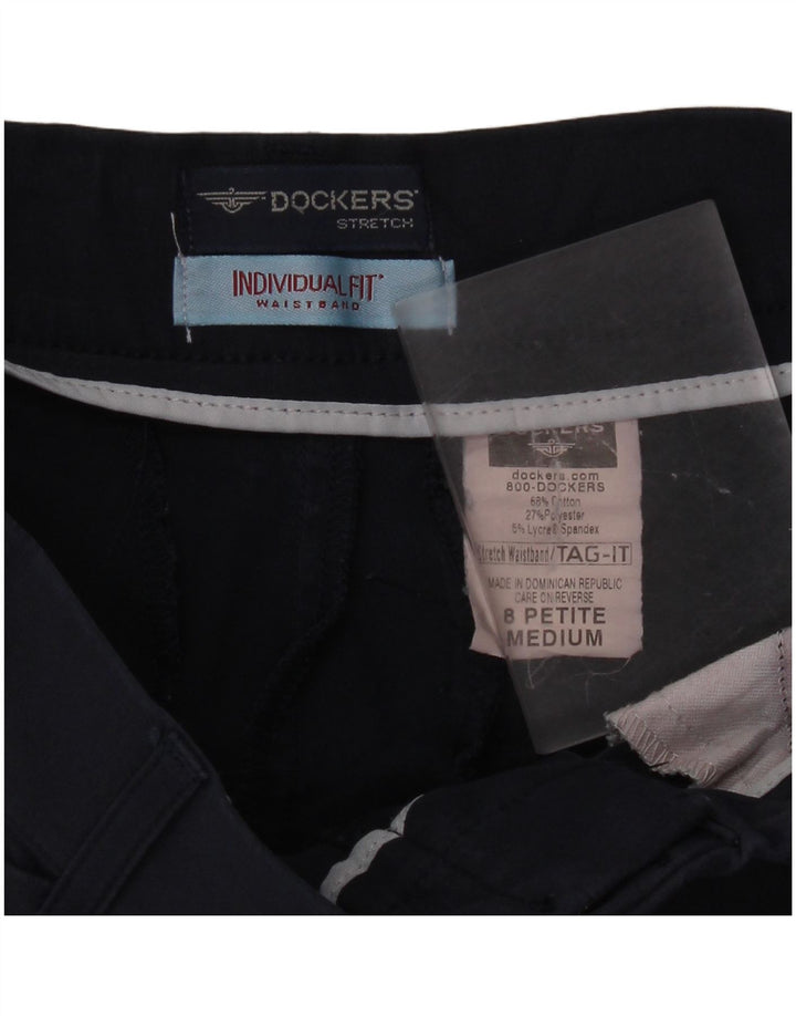 Dockers Γυναικείο Stretch Casual Παντελόνι US 6 Medium W30 L29 Navy Blue