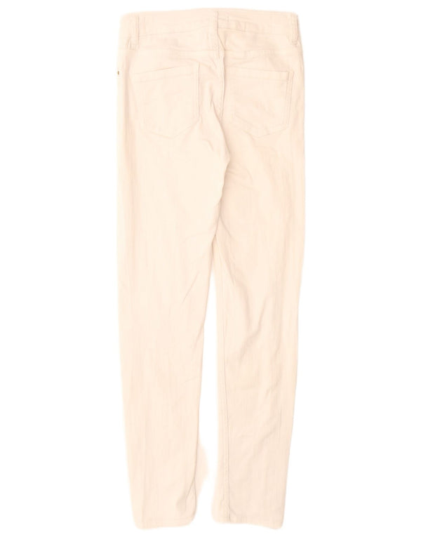 KAREN MILLEN Womens Skinny Jeans UK 10 Small W26 L28 White