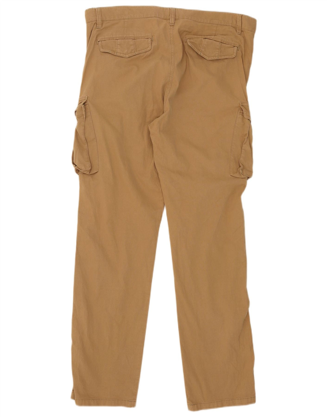 Ανδρικό παντελόνι Benetton Straight Cargo W36 L31 Beige