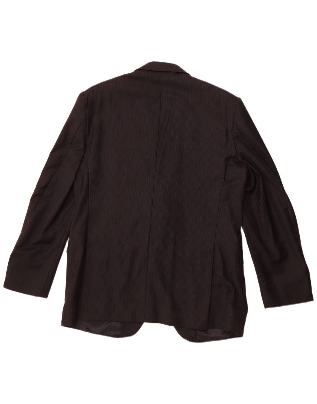 CERRUTI 1881 Ανδρικό σακάκι με 3 κουμπιά σακάκι IT 54 2XL Μαύρο ριγέ μαλλί