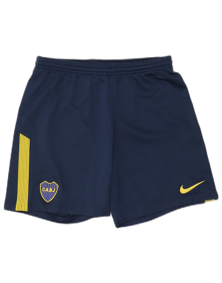 Ανδρικά σορτς Nike Boca Juniors με μεσαίο μπλε ναυτικό χρώμα, πολυεστέρας