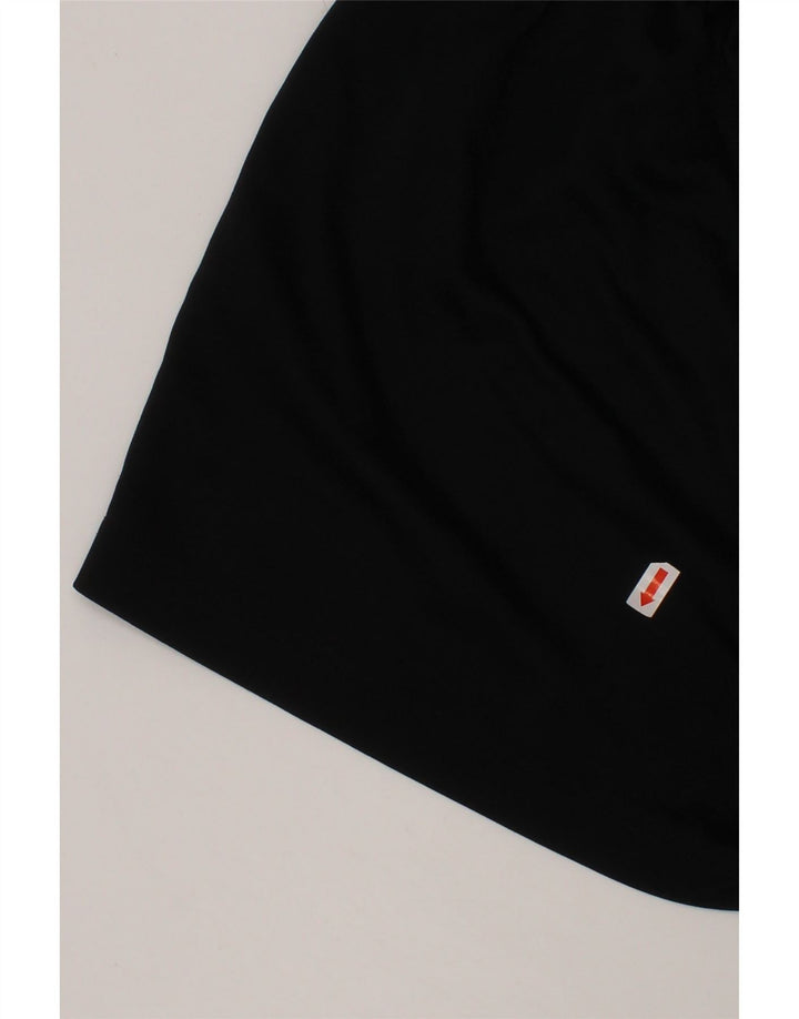 UMBRO Boys Sport Shorts 5-6 Years Large Black Polyester