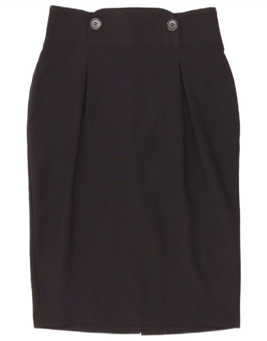 Marks & Spencer Γυναικεία Pencil Φούστα UK 10 Small W26 Black Polyester