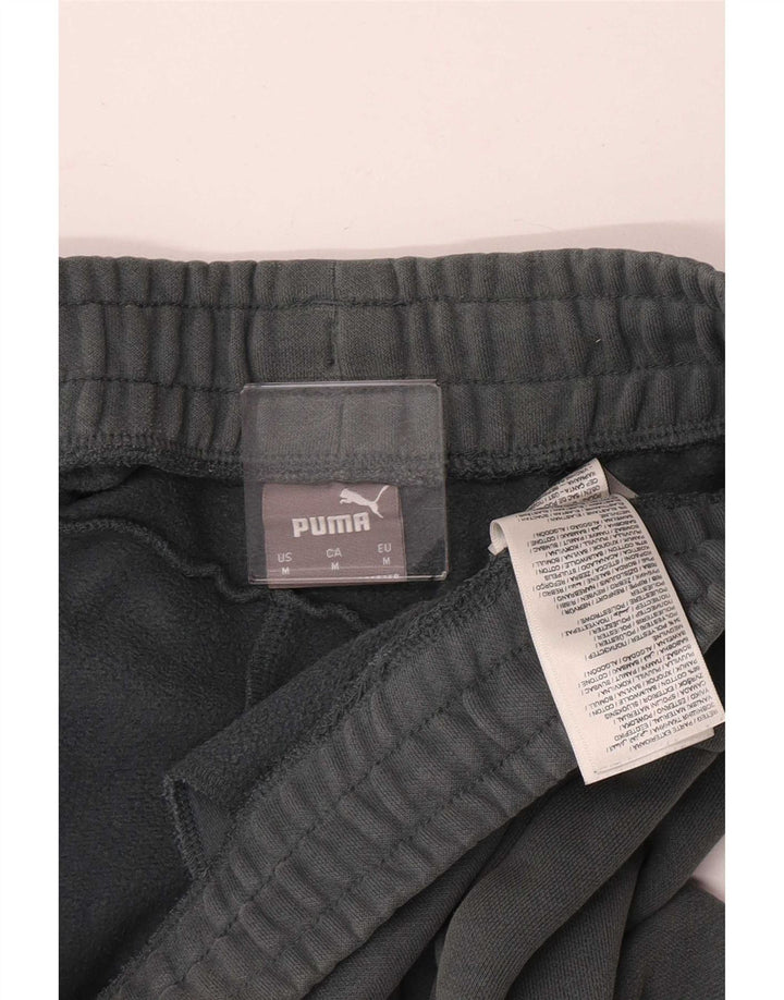 Ανδρική φόρμα Puma Παντελόνι Joggers Βαμβακερό μεσαίο πράσινο