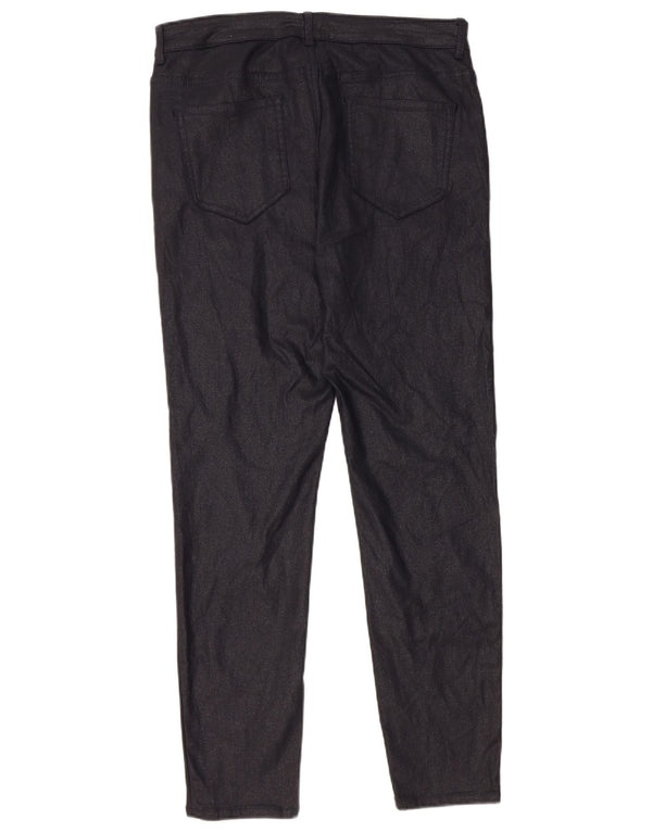 Γυναικεία Casual Παντελόνια Marks & Spencer UK 16 Large W32 L28 Navy Blue