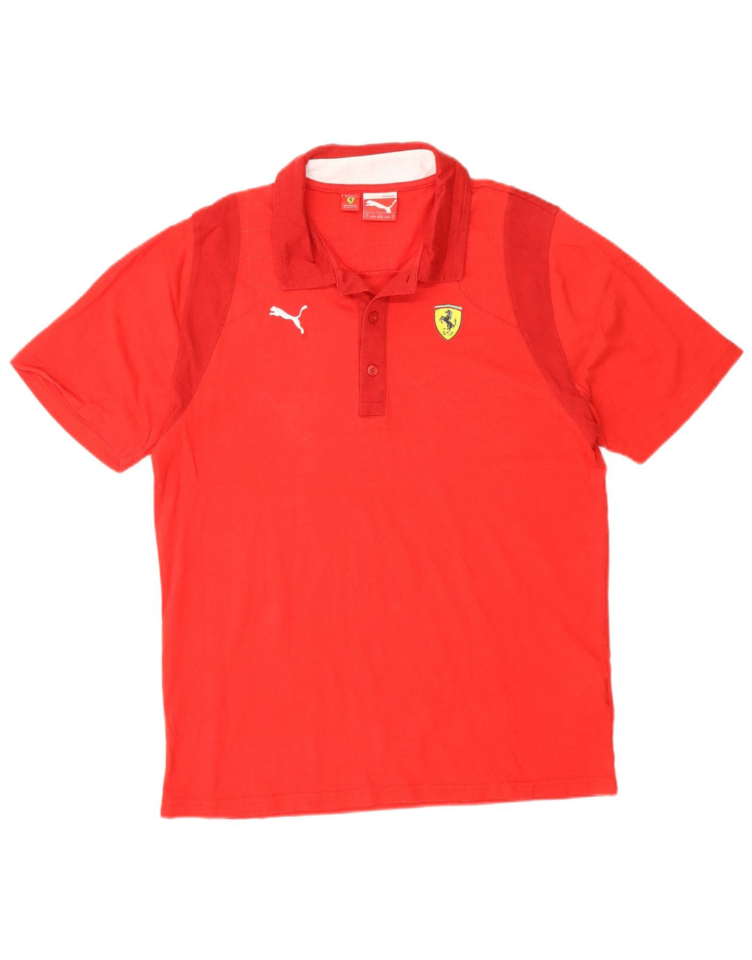 Puma Ανδρικό πουκάμισο Ferrari Polo Μικρό κόκκινο βαμβακερό