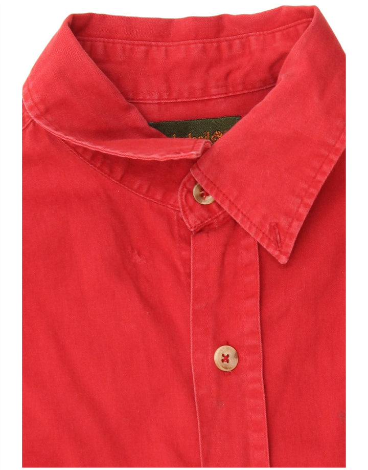 Πουκάμισο Timberland Boys 11-12 Years Red Cotton