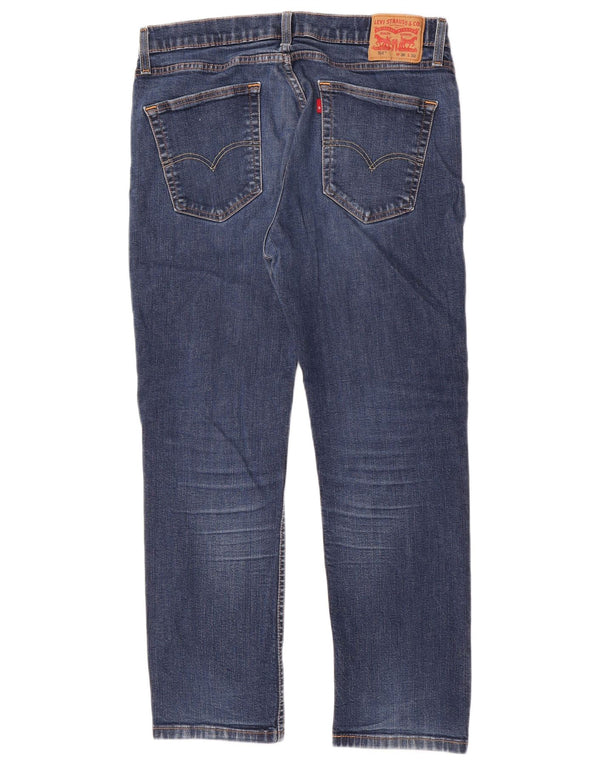 Levi's Mens 514 Straight Jeans W36 L27 Μπλε βαμβακερό