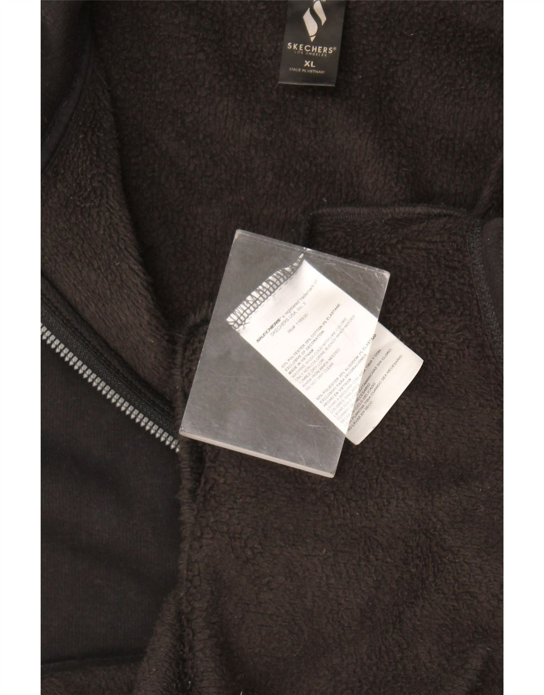 Ανδρική φόρμα Skechers Top Jacket XL Μαύρο πολυεστέρα