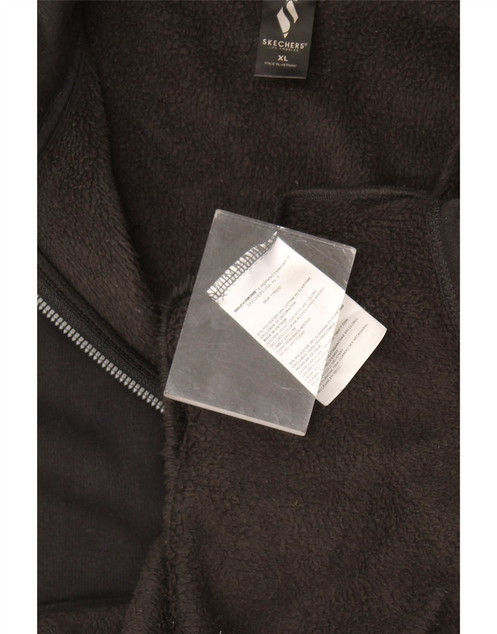 Ανδρική φόρμα Skechers Top Jacket XL Μαύρο πολυεστέρα